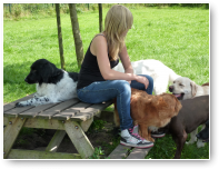 Joanne zorgt dat iedereen aan de beurt komt.